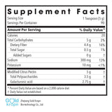 Poudre Allergy Research Group de pectine citronnée, fibre soluble bénéfique