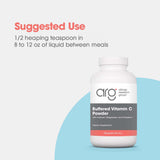 Allergy Research Group Poudre vitamine C tamponnee, dosage quotidien simple