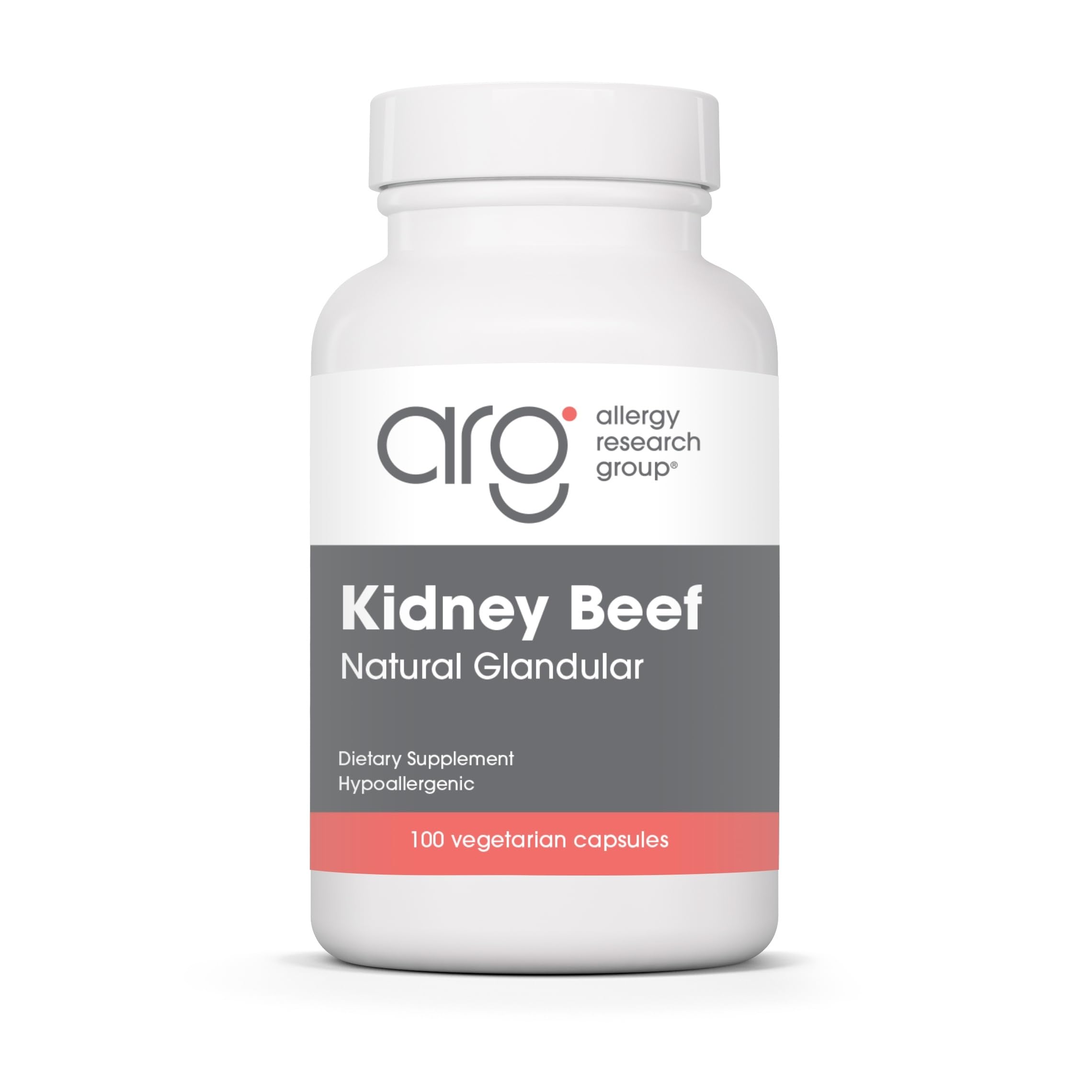 Allergy Research Group : rein de boeuf, glande naturelle lyophilisée, matériel glandulaire premium