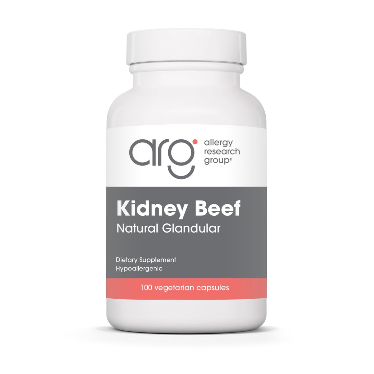 Allergy Research Group : rein de boeuf, glande naturelle lyophilisée, matériel glandulaire premium