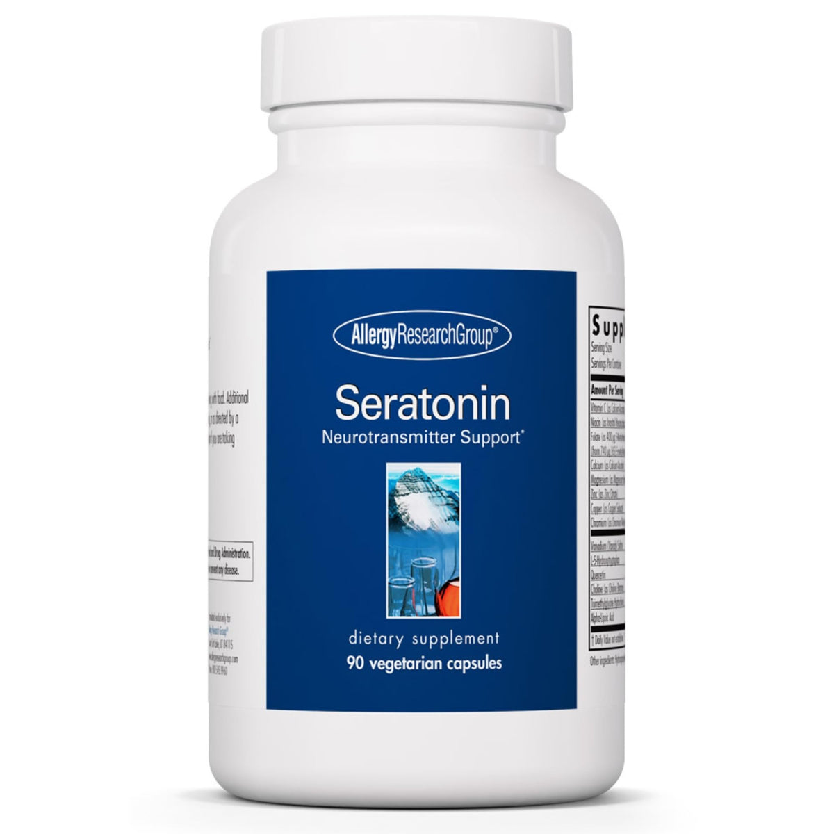 Allergy Research Group Sératonin : flacon de 90 capsules prêt à consommer pour le quotidien