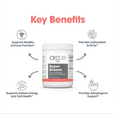 Allergy Research Group Super Greens – coupelle de mesure pratique pour dosages cohérents.