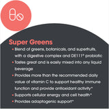 Allergy Research Group Super Greens – spiruline et chlorelle, feuilles riches en nutriments.