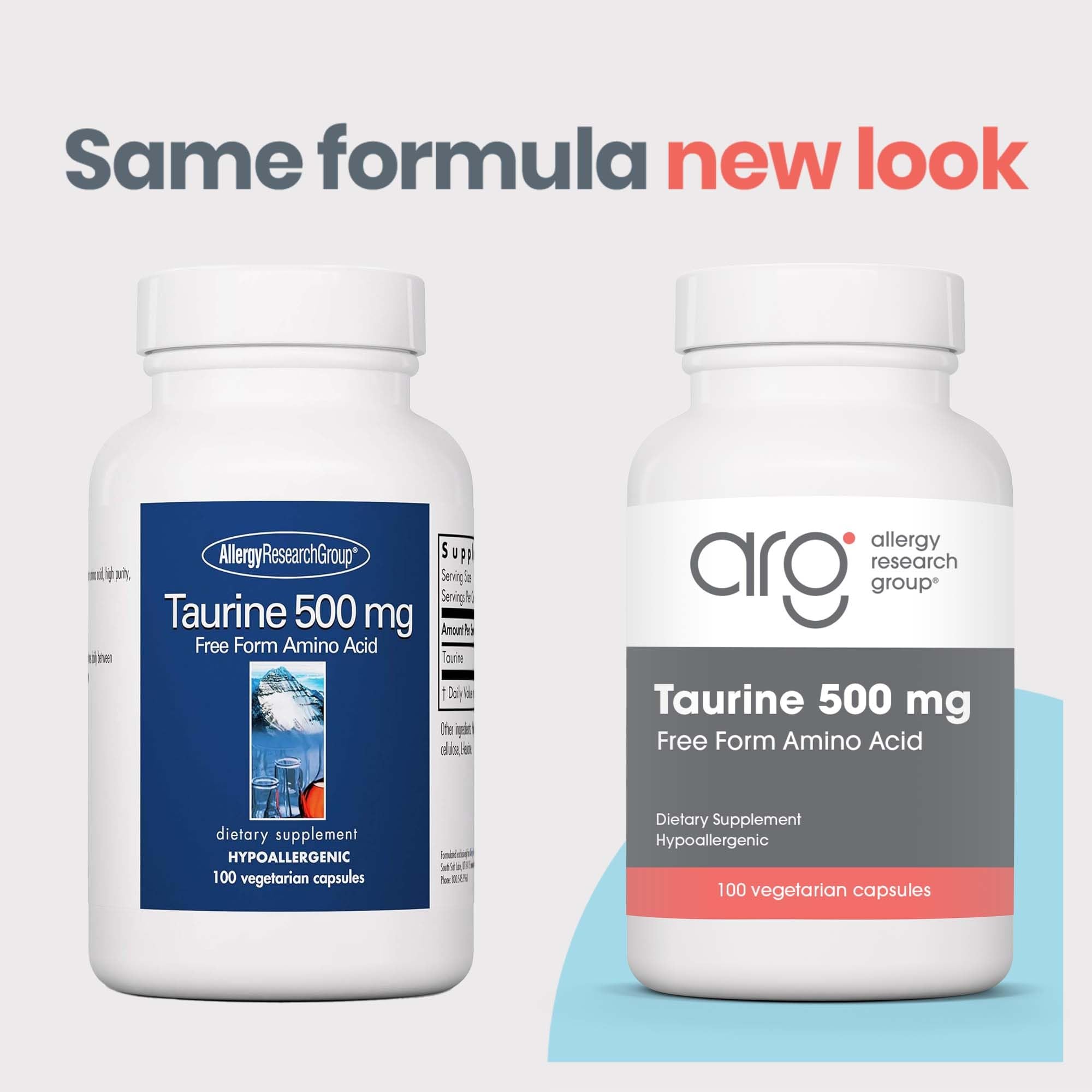 Capsules végétariennes Taurine 500mg, haute pureté et absorption accrue.