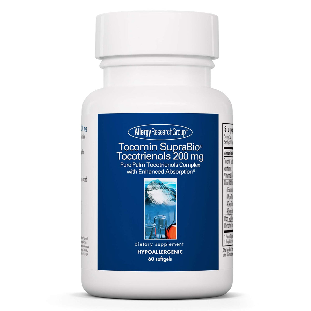 Allergy Research Group Tocomin SupraBio – flacon gélules, soutien potentiel nerveux et vasculaire