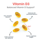 Allergy Research Group Vit D3 Complete, emballage recyclable soulignant l'éco-responsabilité.