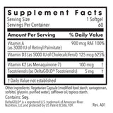 Allergy Research Group Vitamine D3 Complete: étiquette claire, dosage quotidien pratique.