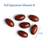 Vitamine K Allergy Research Group – bouteille ouverte, accès facilité au dosage quotidien