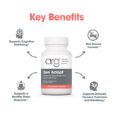Allergy Research Group Zen Adapt – extrait Sensoril Ashwagandha pour le stress potentiel.