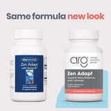 Zen Adapt – étiquette montrant les dosages et les ingrédients principaux.