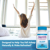 Allerlife Sleep : capsules visibles sur fond neutre pour référence produit.