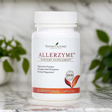 Capsules Allerzyme végétariennes après le repas.