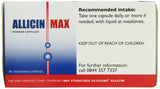 ALLICINMAX Allicin pur capsules - vue détaillée, texture des gélules végétales.
