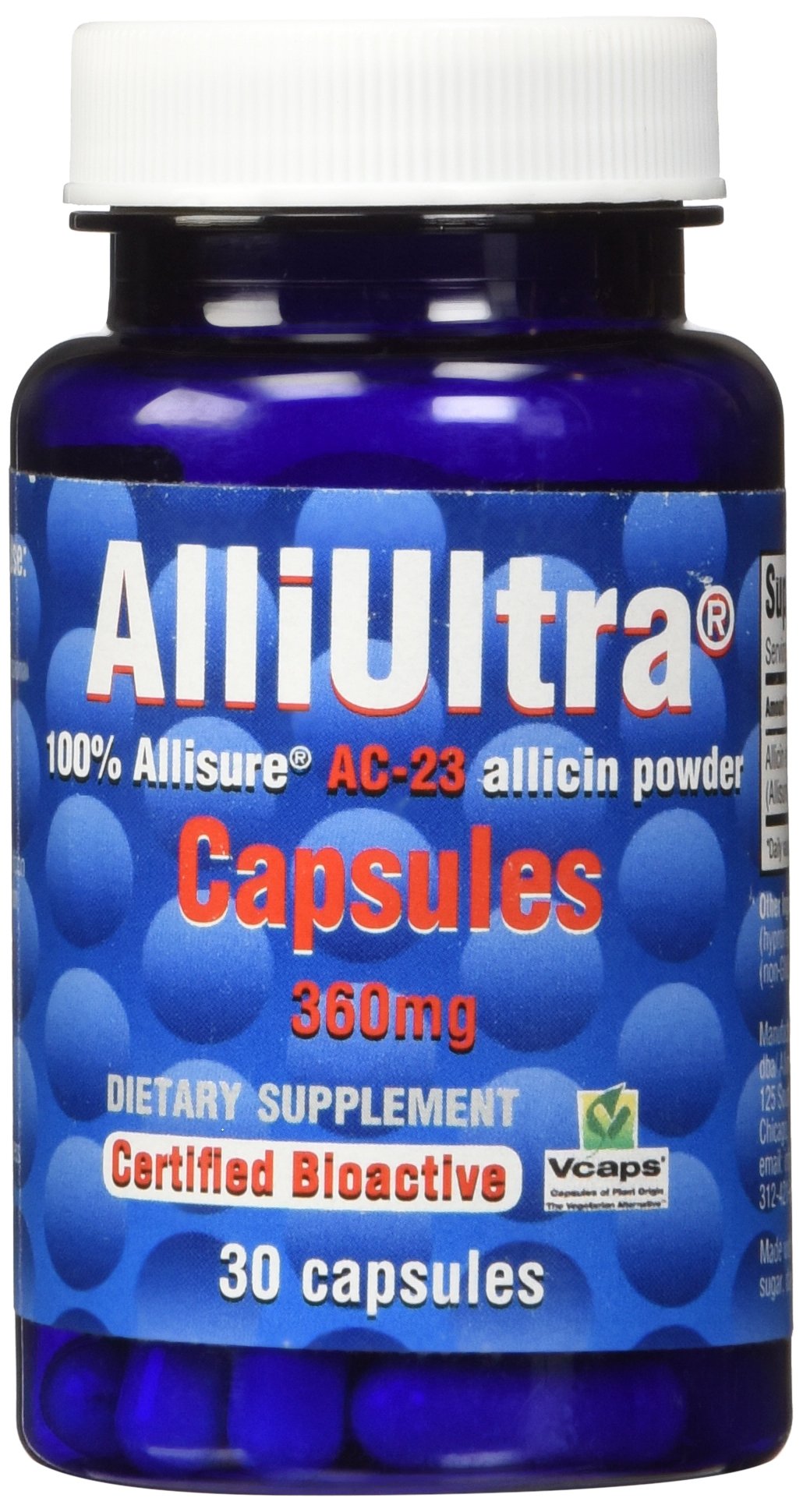 ALLIMAX AlliUltra – bouteille 360 mg, soutien immunitaire naturel au quotidien.