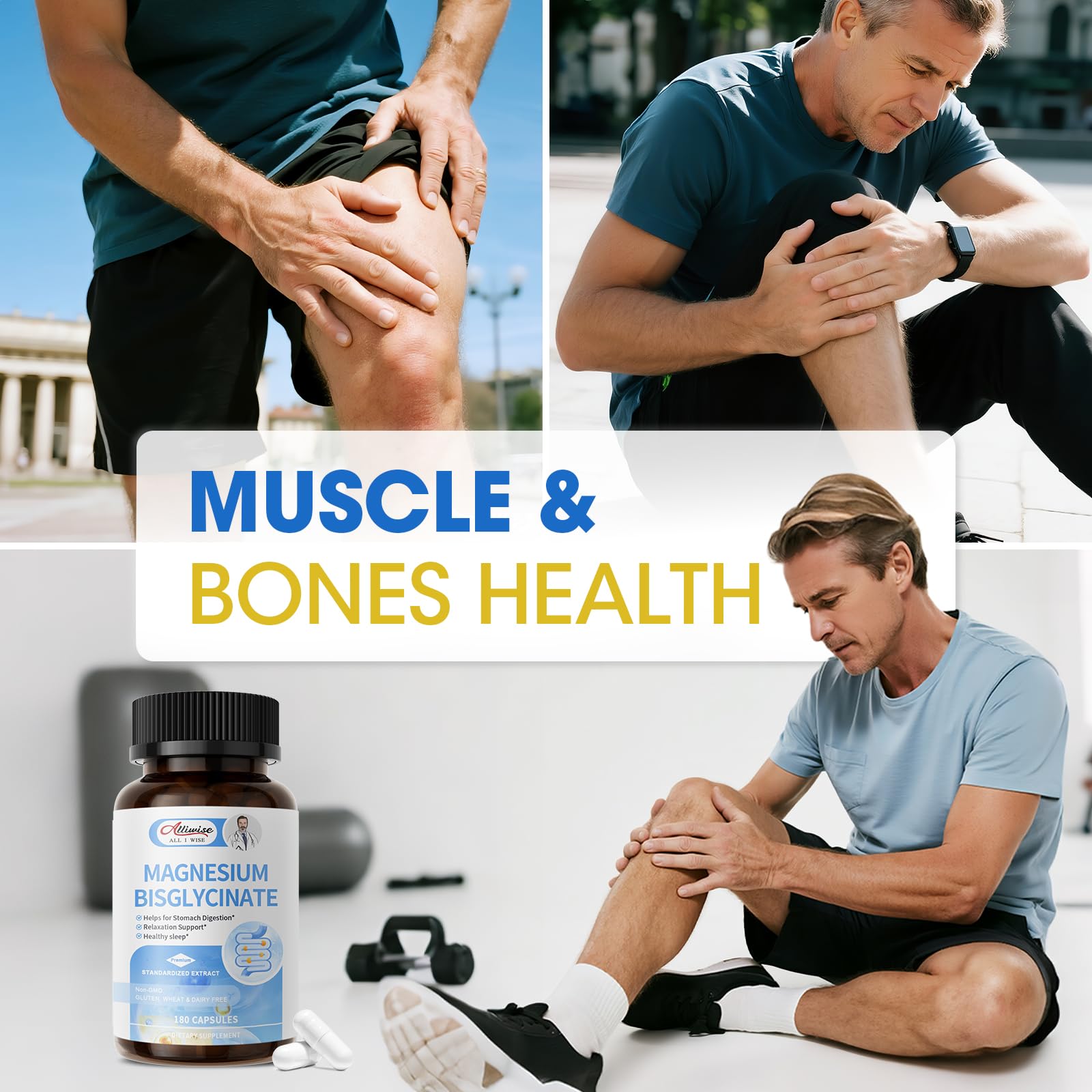 Alliwise absorption élevée avec bisglycinate pour soutien quotidien