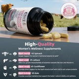 Alliwise cœur : minéraux et vitalité potentiels pour femmes.