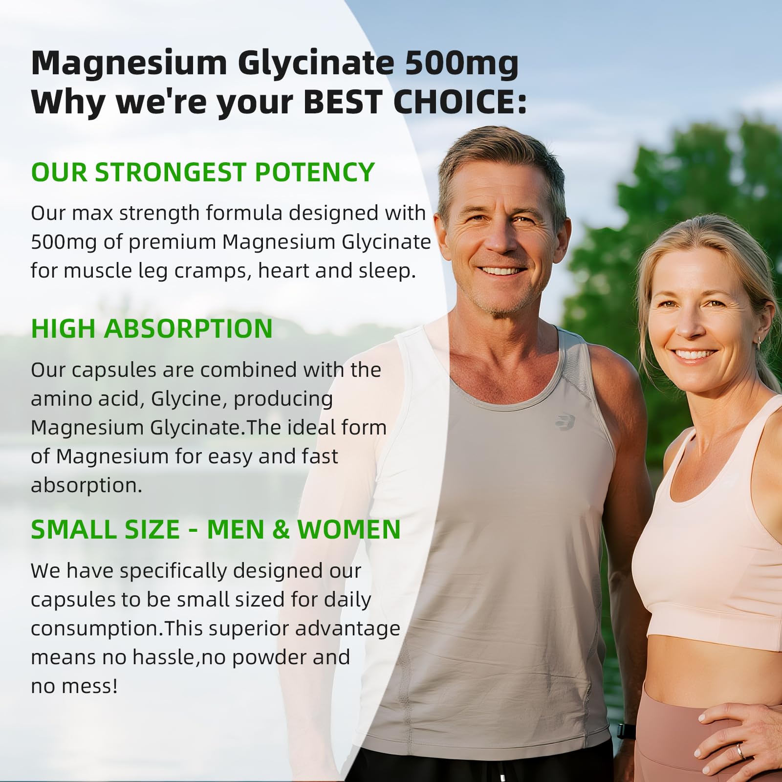 Alliwise Magnésium Glycinate végétarien, adapté au régime végétarien.