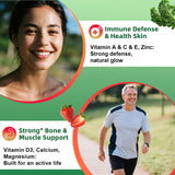 Collage de légumes super pour Alliwise, vitalité naturelle.