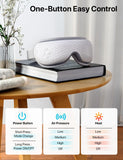 ALLJOY Masque Yeux Chauffage 113°F : chaleur plus profonde pour relaxation.
