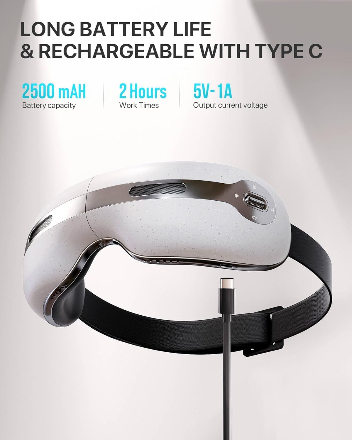 ALLJOY massageur yeux utilisation portable au bureau et en déplacement