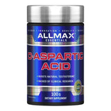 ALLMAX Acide D‑Aspartique — emballage sans gluten et végan