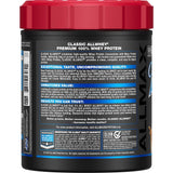 ALLMAX AllWhey Classic vanille étiquette sans gluten, traçabilité fiable