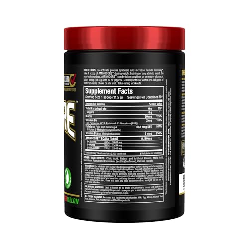 ALLMAX AminoCore shaker avec boisson prête, mélange clair, sans grumeaux