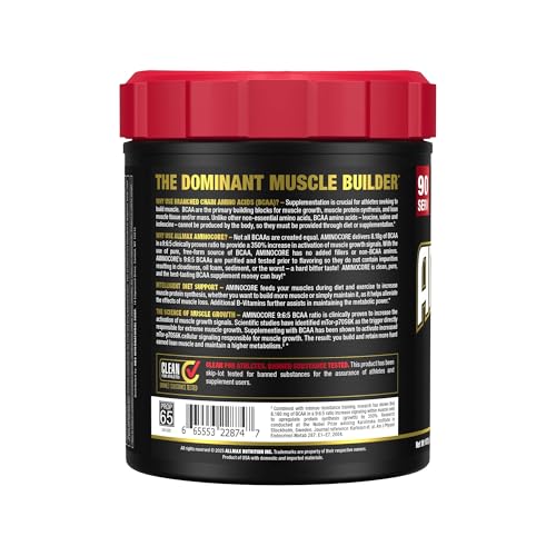 BOUGE: AminoCore poudre BCAA pour récupération après effort.
