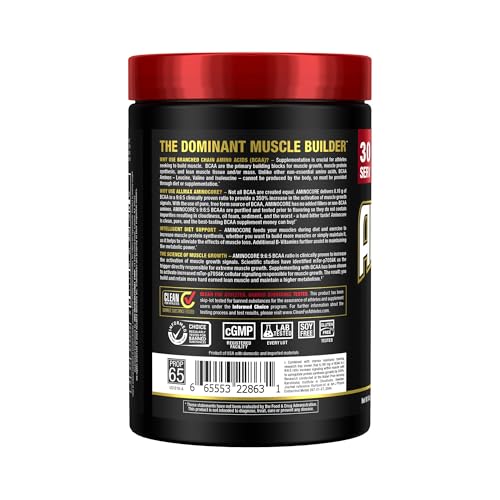 Doseur inclus avec ALLMAX AMINOCORE pour doser facilement avant l’entraînement.