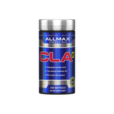 AllMax CLA95 gelules 1000 mg, design pratique pour routine sportive.