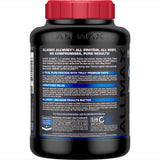ALLMAX Classic ALLWHEY chocolat, étiquette sans gluten pour une utilisation en toute confiance.