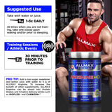 ALLMAX Essentials Arginine HCL — poudre fermentée, pureté et puissance d’absorption pendant l’effort