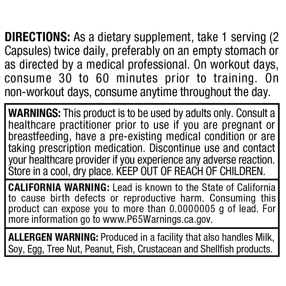 ALLMAX Essentials L-Carnitine Tartrate doseur inclus, format pratique pour votre routine.