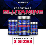 Usage quotidien ALLMAX Glutamine dans une boisson post-entraînement.