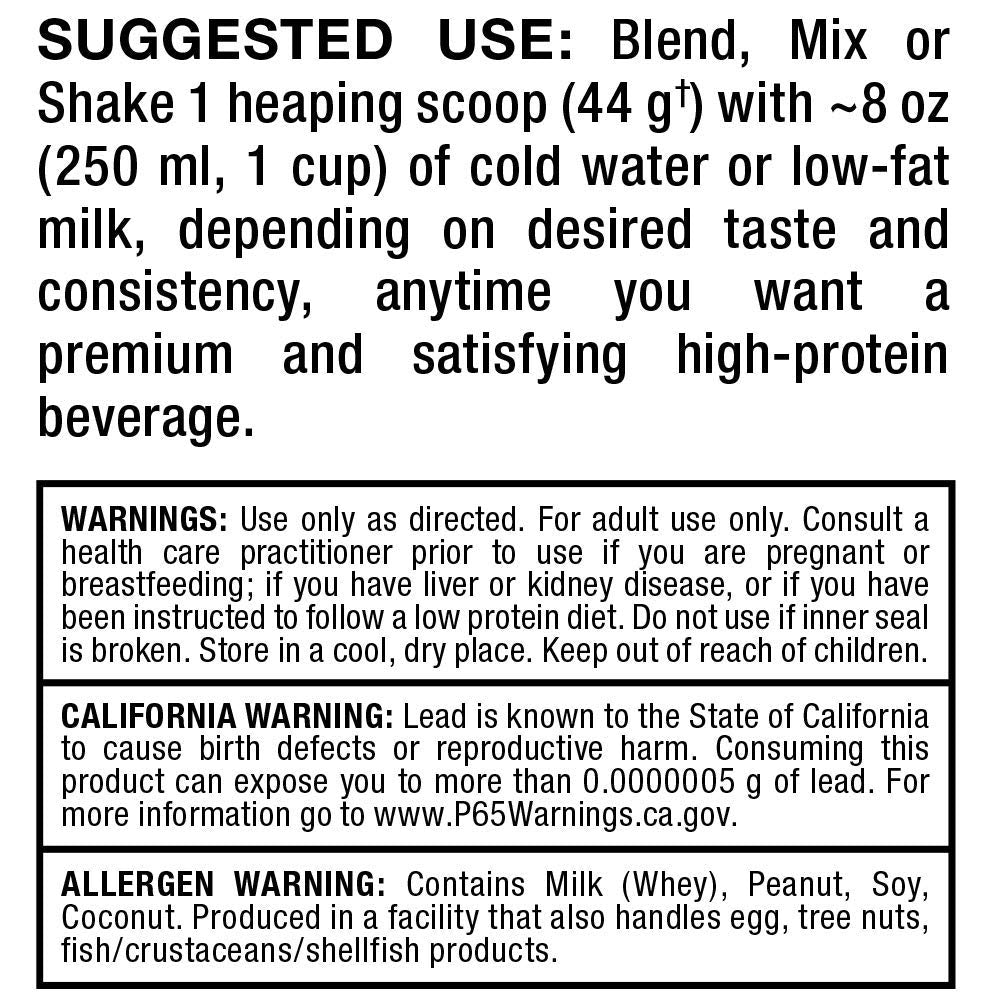 ALLMAX HEXAPRO portion 25g - facilite l apport proteique quotidien.