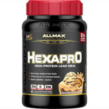 ALLMAX HEXAPRO chocolat beurre de cacahuète - pot appétissant pour énergie après l'entraînement.