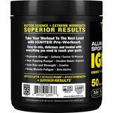  ALLMAX IGNITER Sport, doseur poudre Framboise Bleue, dosage facile.