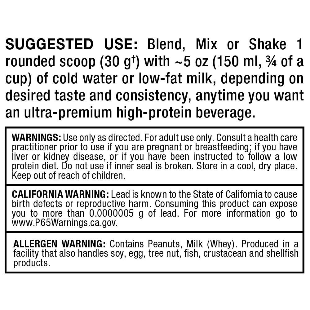 ALLMAX ISOFLEX Isolate sans sucre ajoute, collation légère et équilibrée.