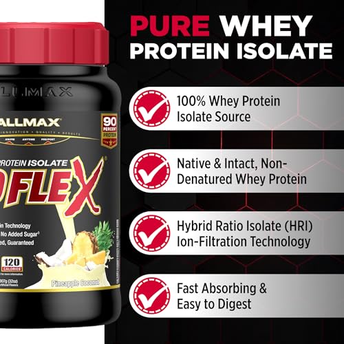 ALLMAX Isoflex, doseur, mesure précise pour des portions propres et consistantes.