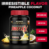 ALLMAX Isoflex, shaker, mélange facile et texture lisse pour boisson protéinée.