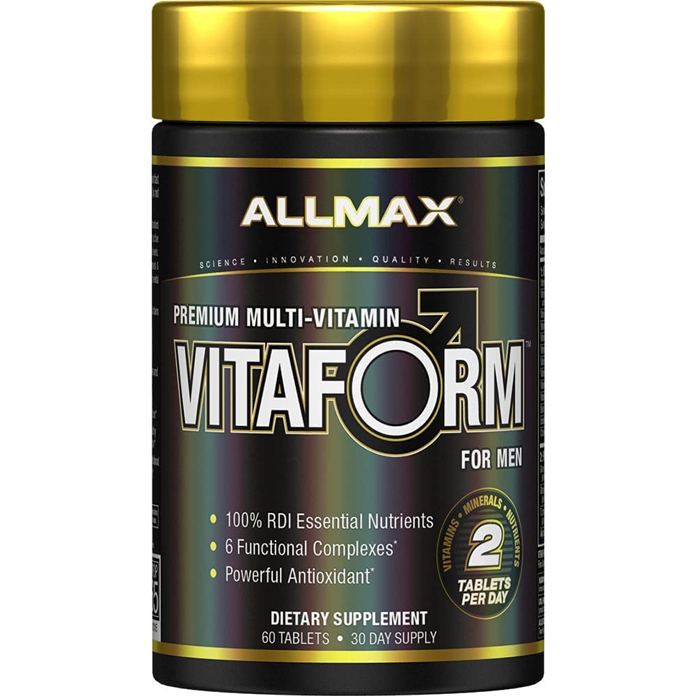 ALLMAX Vitaform Premium: bouteille du complément pour l énergie quotidienne.