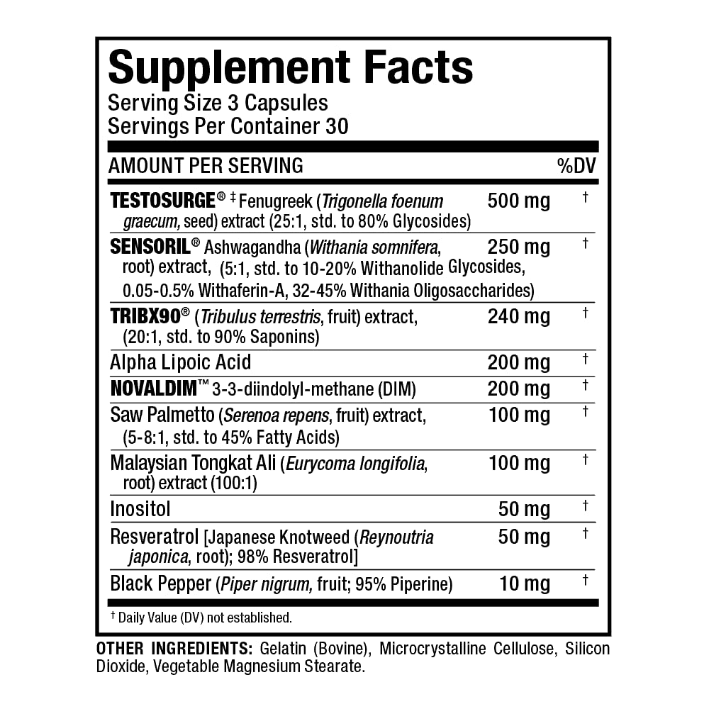 ALLMAX TESTOFX Xtreme – étiquette lisible et traçabilité du produit.