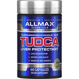 ALLMAX TUDCA+ – Bouteille montrant le soutien potentiel du foie et de la digestion.