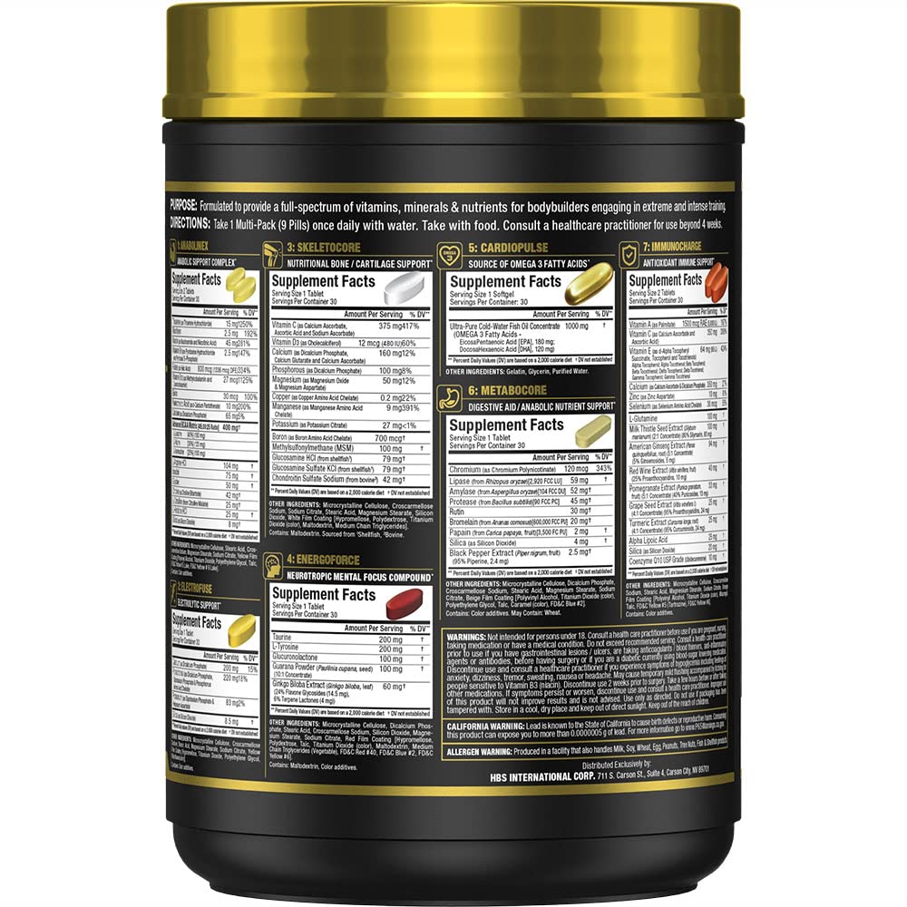 ALLMAX VITASTACK énergie et performance : possibilités d’un soutien pendant l’entraînement
