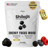 Gomme alloza Shilajit et CoQ10, énergie soutenue et concentration