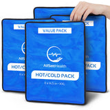 AllSett Health pack gel froid 11x14-5, réutilisable pour blessures et inflammation.