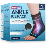 AllSett Health attelle-glace-cheville: soulage l'enflure et les douleurs ciblées.