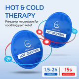Compresse gel AllSett Health chauffée au micro-ondes pour thérapie thermique rapide