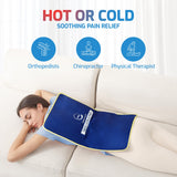 AllSett Health compresse gel XL respirable et agréable lors d’un usage prolongé.