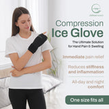 AllSett Health gant-glace main pouce pour une application ciblée.